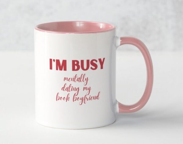 Mok 'I'm busy mentally dating my book boyfriend'